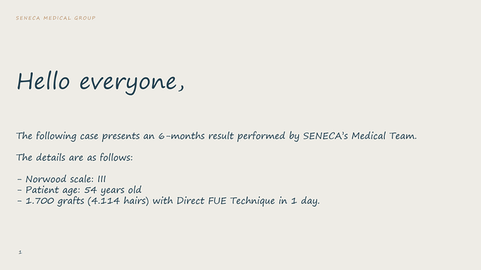 Seneca Medical Group - 1700 grafts with Direct Fue photo