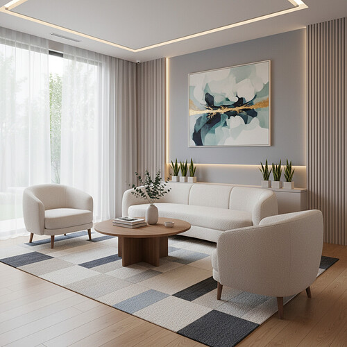 Professional hair restoration clinic environment