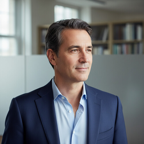 Portrait of a confident and distinguished mature man radiating a sense of well-being.