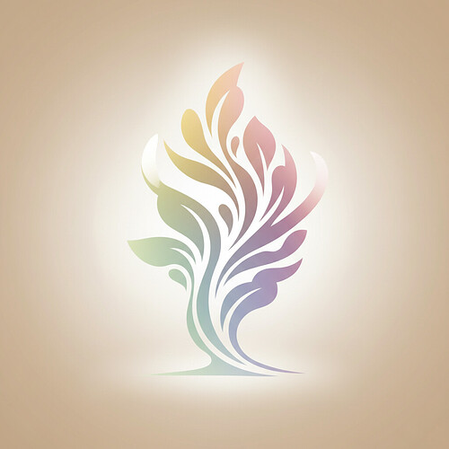 Abstract representation of growth and increasing confidence.