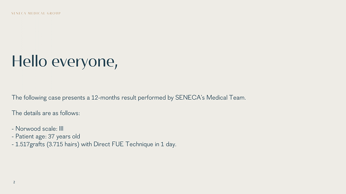 Seneca Medical Group - 1517 grafts with Direct FUE photo