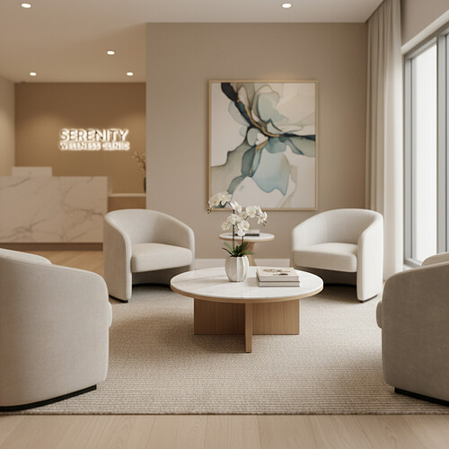 Modern and professional clinic environment for hair restoration.