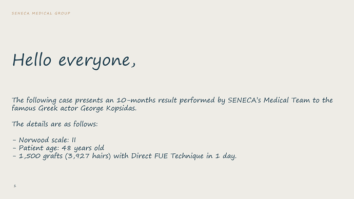 Seneca Medical Group - 1500 grafts with Direct Fue photo