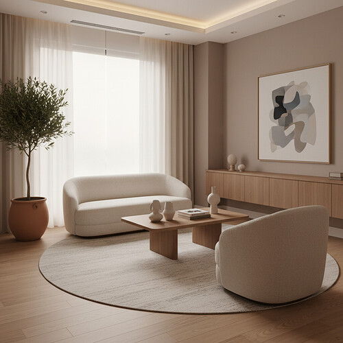 Modern and discreet consultation room for hair restoration.